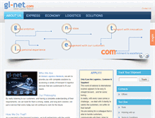 Tablet Screenshot of gl-net.com
